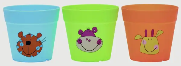 BRIERS SET 3 PLASTIČNIH OTROŠKIH POSOD B7126